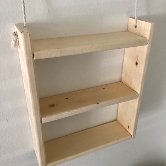 Handmade Ladder Rope Shelf - Picture 5 of 7
